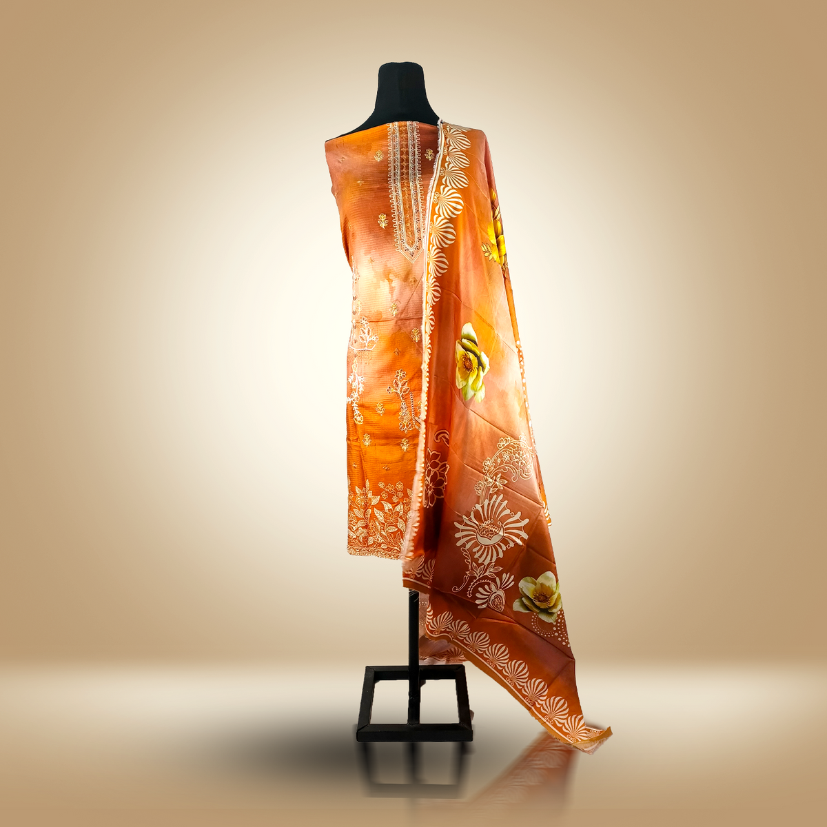 CHROMATIC BLOOM - 3 Piece Bana Dora Viscose
