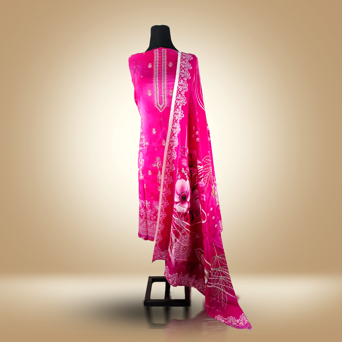 CHROMATIC BLOOM - 3 Piece Bana Dora Viscose